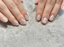 ヒールネイル(heal nail)/silverラメ～