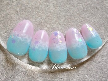 ネイルサロン ブランシュール(Nail Salon Blancheur)/ドリームサンセットネイル
