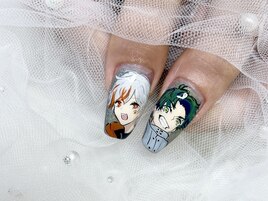 痛ネイル 3D 持ち込みデザイン