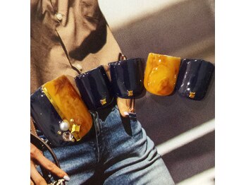 ネイルサロン リリオ(Nail Salon Ririo)/秋のべっ甲ネイル