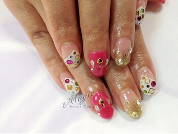 ネイルサロン ビューティーマジック 川口店/ ジュエリーネイル