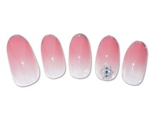 プラスネイル 銀座中央通り店(PLUS NAIL)/【309】カラグラ×ラメ¥6,039