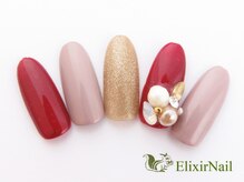エリクサーネイル 池袋(Elixir Nail)/定額a シンプル/クーポン使用