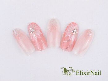 エリクサーネイル 池袋(Elixir Nail)/定額b カジュアル/クーポン使用