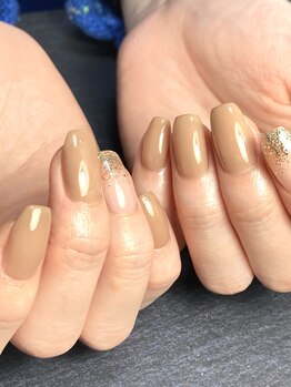 ちゅるんワンカラーラメグラ