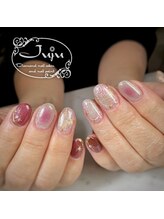 ジュジュ(Juju)/雪の結晶アート　ピンクVer．