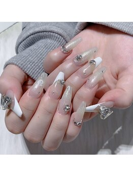 クイーンズビューティーサロン 歌舞伎町店(Queen's beauty salon)/チップ長さだしやり放題