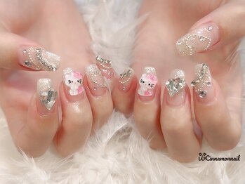 シナモンネイル(cinnamonnail)/キラキラネイル♪