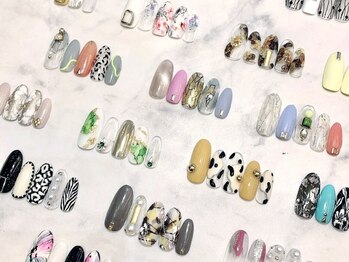 アンジェヴォーグ 名古屋本店(Angevogue)の写真/【 定額デザイン￥8690】他店ジェルオフ無料！ケア込◎カラー変更もOK！あなたの指先を彩ります♪
