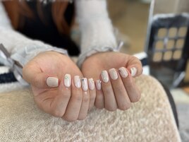 シンプルストーンネイル