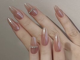 オーロラネイル／長さ出し