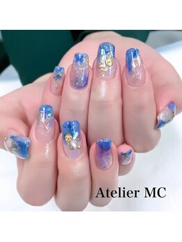 アトリエ エムシー 新富町(Atelier MC)/持込みデザインネイル