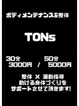 トンス(TONs)/看板