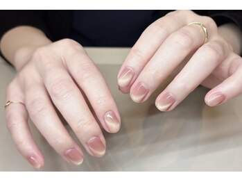 ブルジェネイル ネイル(BOURGE nail)の写真/自爪を大切にしたい大人女性に！トレンドを取り入れ洗練されたカラー・デザインでお客様の日常を彩ります♪