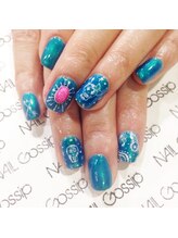 ネイル ゴシップ(Nail Gossip)/by KITTY★popドクロネイル