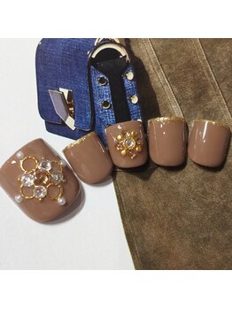 ネイルサロン リリオ(Nail Salon Ririo)/キラキラ☆フットネイル