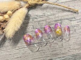 水彩ドットグラデーション