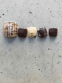 チェックネイル