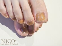 ニコプラス(NICO+)/フットジェルネイル(ワンカラー)