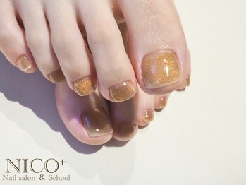 ニコプラス(NICO+)/フットジェルネイル(ワンカラー)