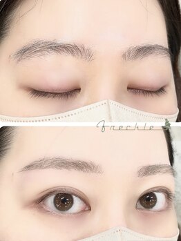 フレックル(freckle)/ふんわり柔らか平行眉