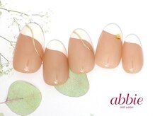 ネイルサロンアビー 北千住店(abbie)/フレンチミラー◇¥11154