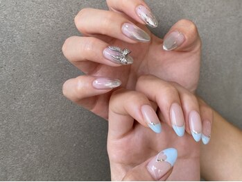 ソウ 難波店 nail salon Souの写真/【100種類以上のカラーご用意】*Art10本¥7900*技術力×デザインセンス抜群の高技術サロン☆理想の指先に！