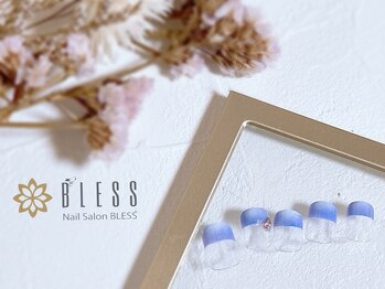ネイルアンドアイラッシュサロン ブレス 長町南駅店(BLESS)/カジュアルフレンチも一味加えて