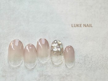ルークネイル 恵比寿店(LUKE NAIL)/シェルグラデーションフレンチ