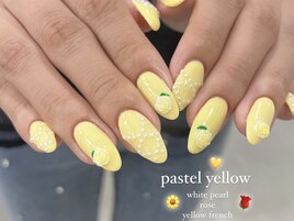 パステルイエロー