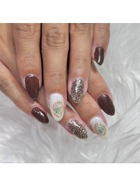 定額ネイル シンプル