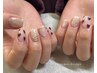 [学割 U24] 対象の方はお会計から nail menu 500円off!