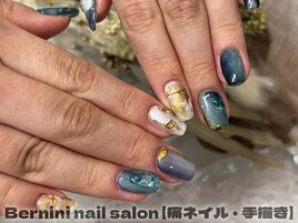 秋葉原ネイル/手描きネイル/銀座