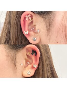 ネーム(Nemu)/Kanae◆大人気耳ツボジュエリー