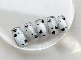 マグネットネイル×ハートホロ