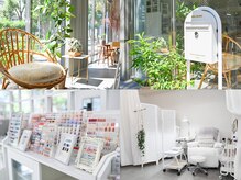 ネイル ビジュー(NAIL BIJOU)の雰囲気(開放的で落ち着いた雰囲気の店内/フットハンドの同時施術可能♪)