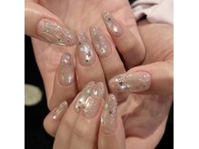 スノー(Snow)の雰囲気（SNS人気◎マグネット×上品ラメ♪角度で輝く大人可愛いデザイン）