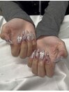 いちごとさくらんぼネイル