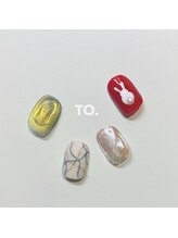 トゥーネイル バイ フォーク 仙川(To.nail byFOLK)/サンプルデザイン【お正月】