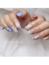 モナールアンド(MONNAL&)/ちいかわネイル