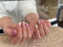 フラワーデザインネイル
