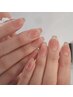 【人気No.1】★韓国風★大人気チークネイル(ベースカラー込み)¥5980