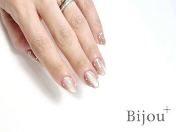 ビジュープラス 倉敷店(Bijou+)の写真/【短いからこそ、洗練されたデザインを*】トレンド~シンプル上品Nailまで多数ご用意◎満足の仕上がりに…♪