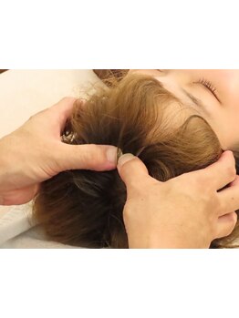 ヘッドスパで癒されたい