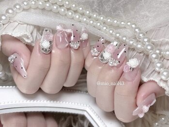 リンドネイル バイ モカ アンド ララ(Lind nail by moca and LaLa)/【mio】ドット/チークネイル