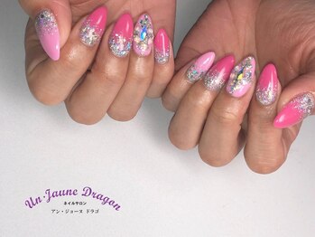 アン ジョーヌドラゴ/【自爪ネイル】ピンクネイル