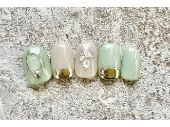 エムズサロン(M's Salon.)/定額ネイル/9500