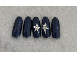 ネイビーネイル