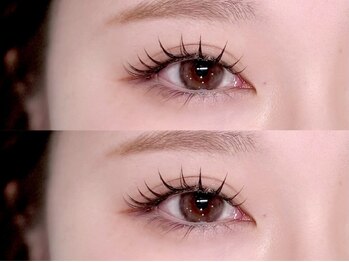 シル 川西(CiL)の写真/ボリュームUP◎ダブルフラットラッシュ80束¥6500*垢抜け◎話題の新技術*リフエク/パリエク¥120本¥11500