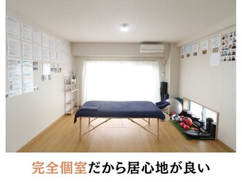 ケアスポ 千葉/完全個室だから居心地が良い